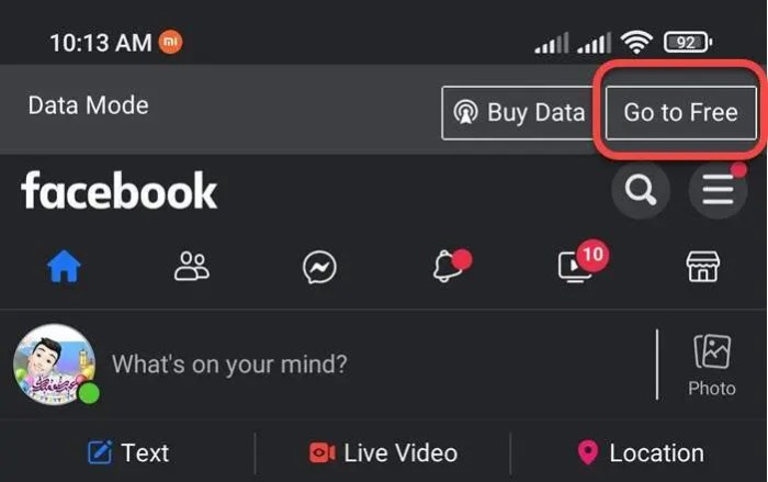 Cara Memunculkan Mode Gratis Di Fb Lite