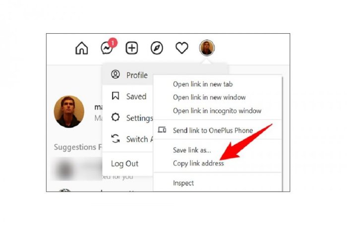 Cara Buat Link Akun Instagram