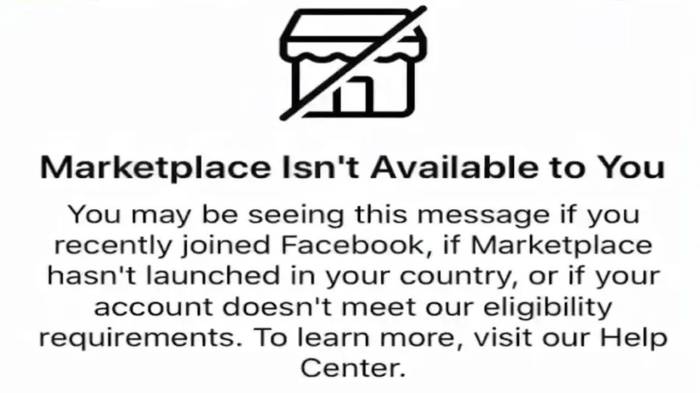 Kenapa Marketplace Fb Tidak Bisa Dibuka?