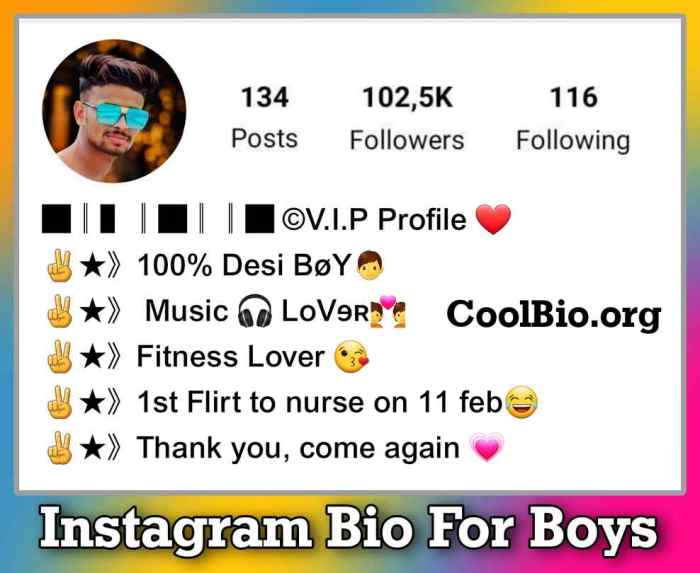 Bio Ig Keren Bahasa Inggris Singkat