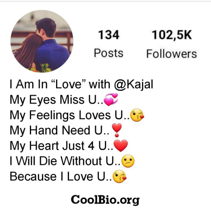 Kata Untuk Bio Ig Bahasa Inggris