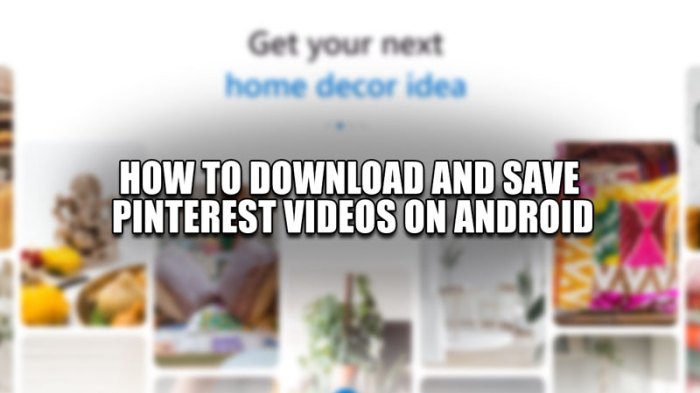Cara Menyimpan Video Pinterest Ke Galeri Android