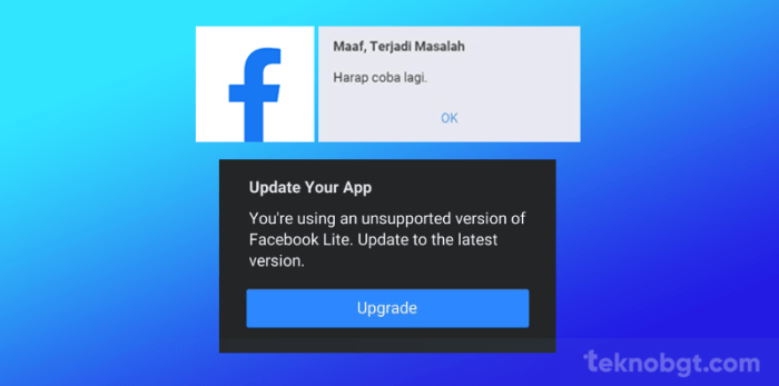 Mengapa Facebook Lite Tidak Bisa Dibuka