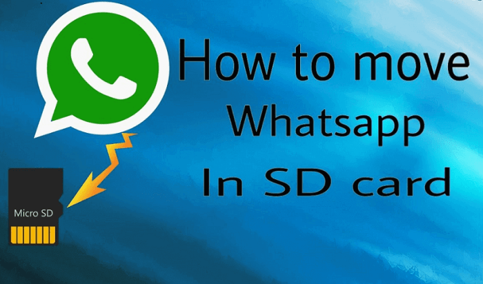 Cara Memindahkan Penyimpanan Whatsapp Ke Kartu Sd