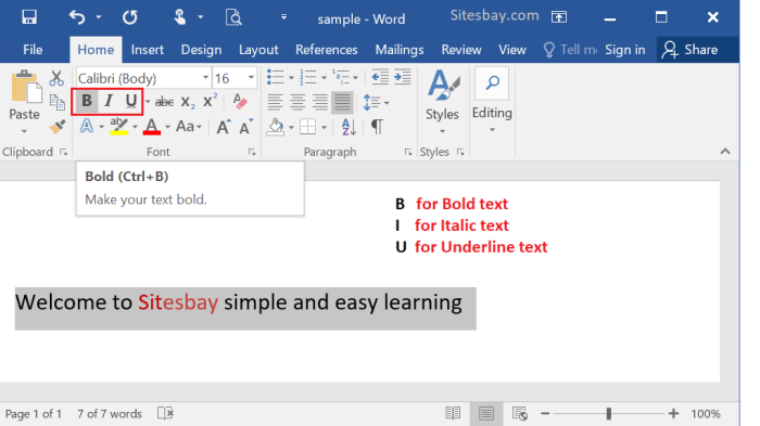 Cara Menebalkan Huruf Di Microsoft Word