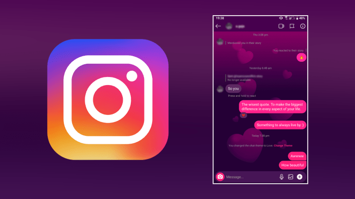 Cara Mengganti Tema Dm Instagram